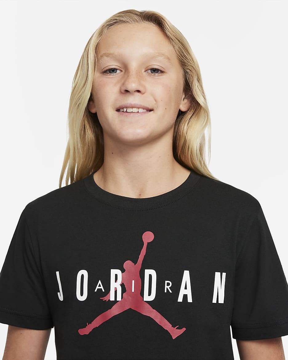 Big black jordan shirt outlet